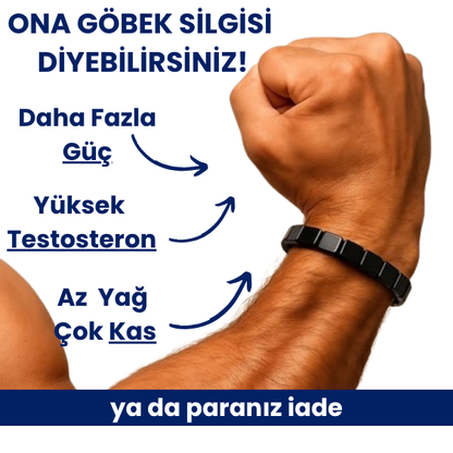 Novatit Hematit Güç Bilekliği