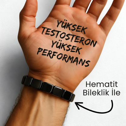 Novatit Hematit Güç Bilekliği
